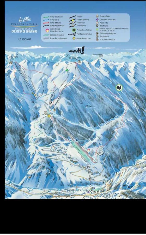 Appartement Avec Grande Terrasse 4 Personnes Centre Station La Foux D'allos Allos